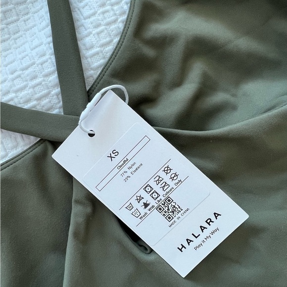 Halara Everyday Cloudful Fabric Backless 2-in-1 Flare Workout Dress-Wannabe - Picture 15 of 16